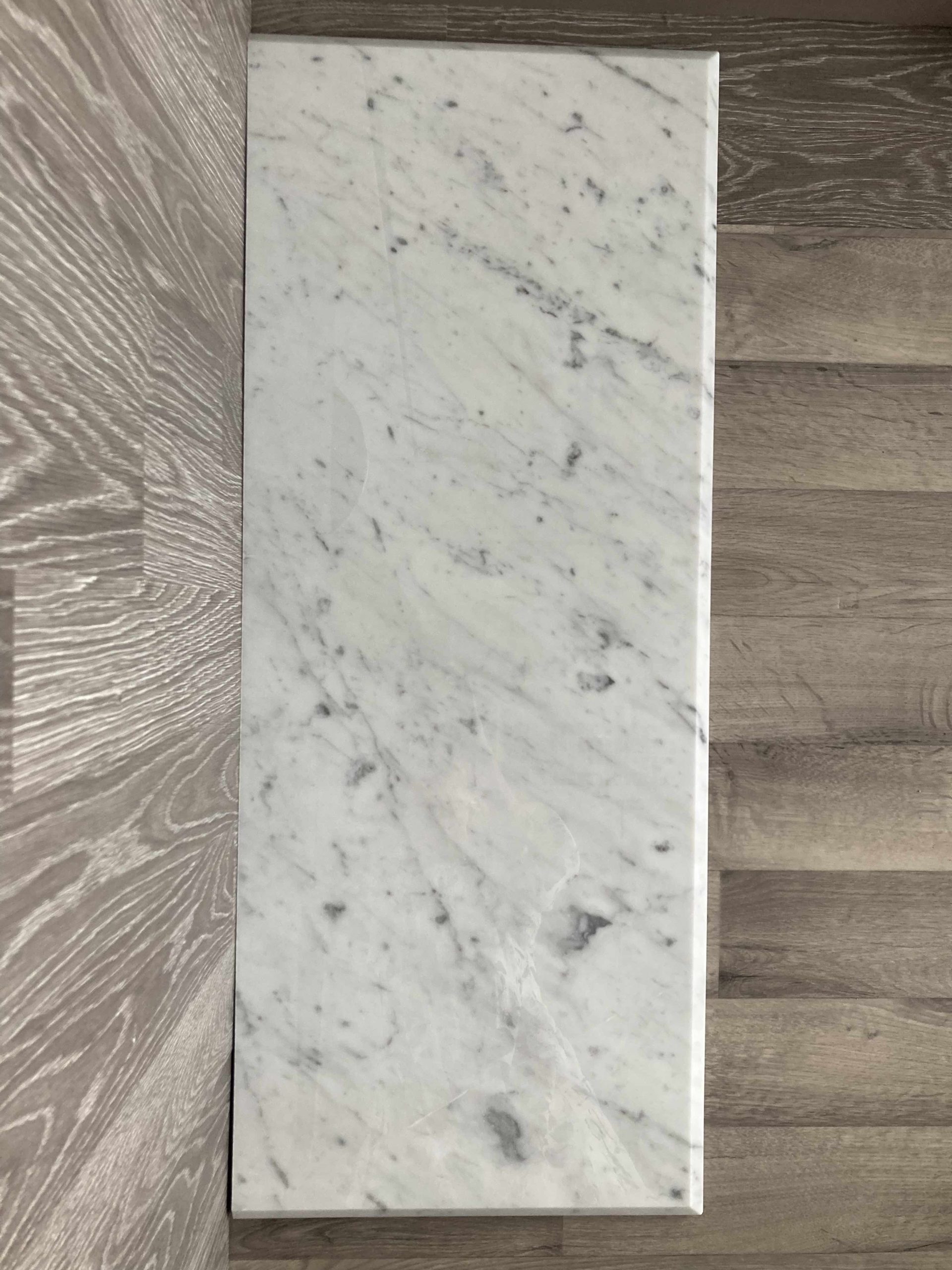 Tulisijan eduskivi Bianco Carrara C marmoria - Image 2