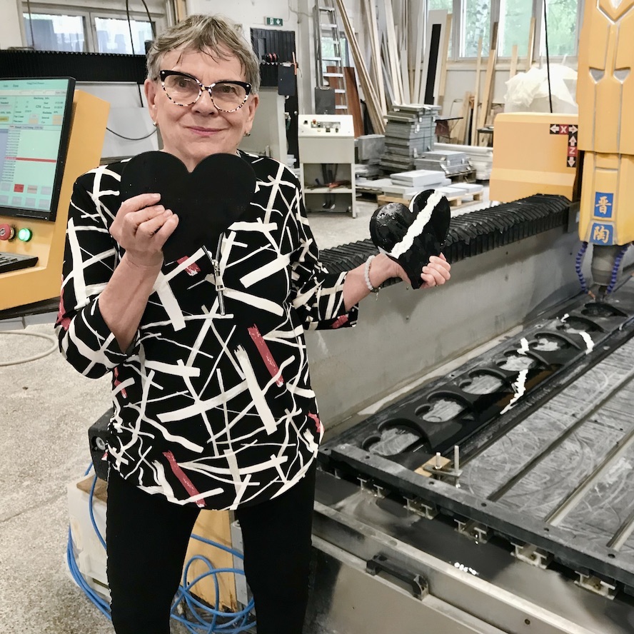 Pikkusydän -koristekivi, eri värejä - Image 3